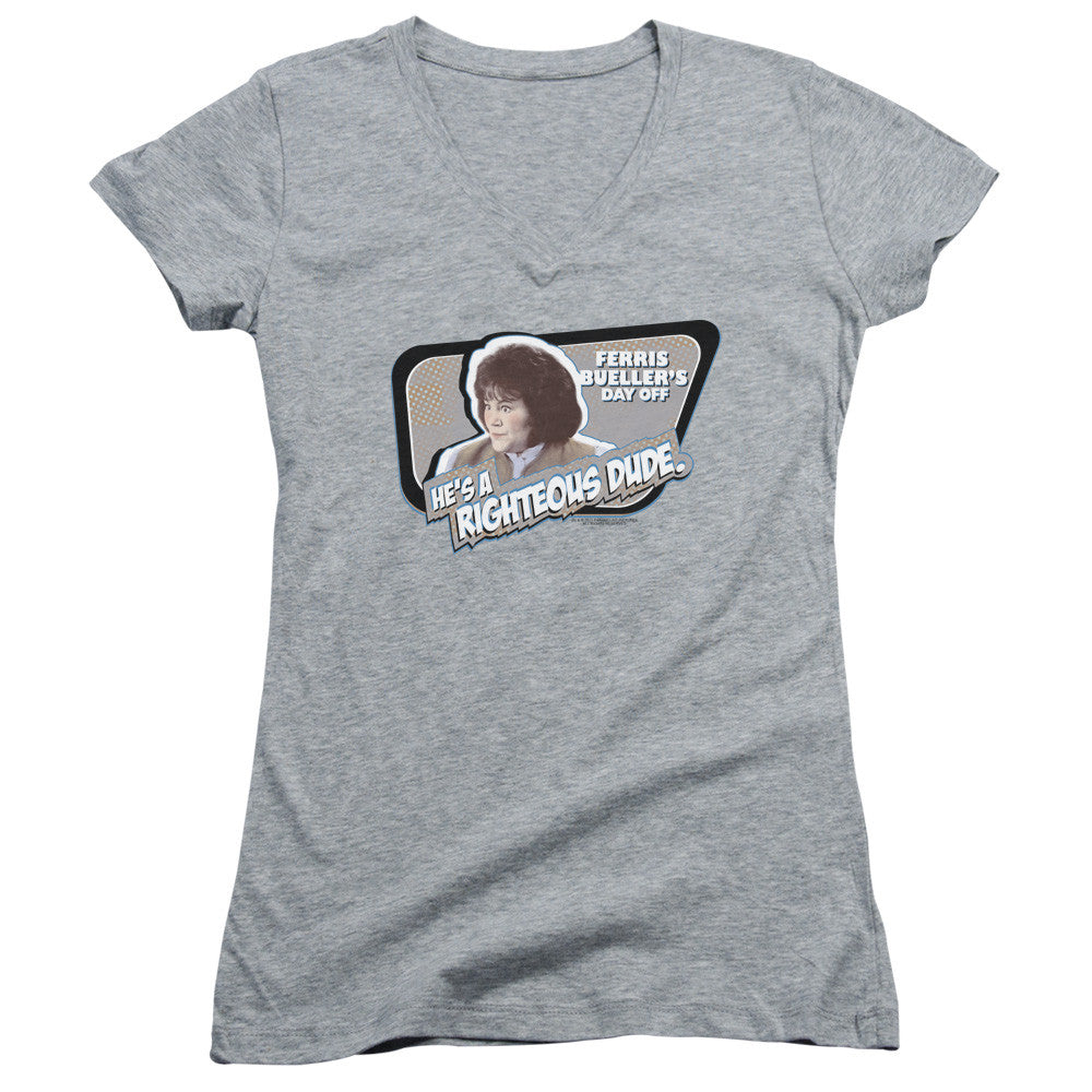 Juniors Sheer Cap Sleeve V-Neck