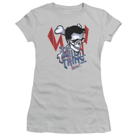 Juniors Sheer Cap Sleeve