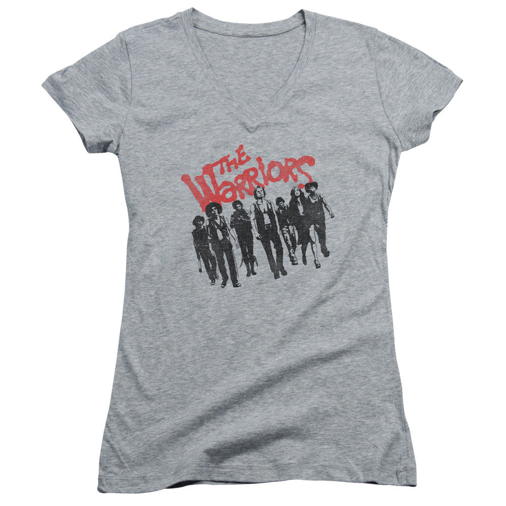 Juniors Sheer Cap Sleeve V-Neck