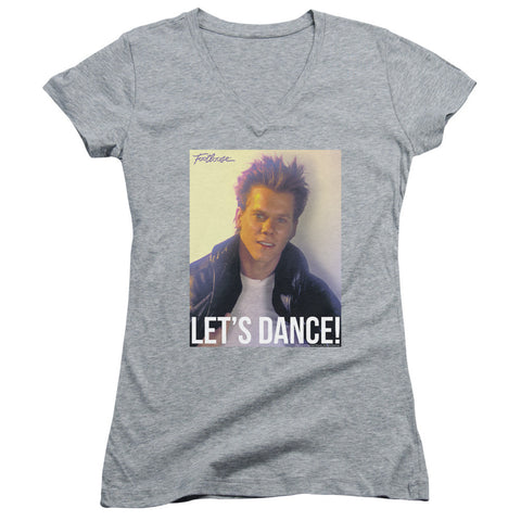 Juniors Sheer Cap Sleeve V-Neck