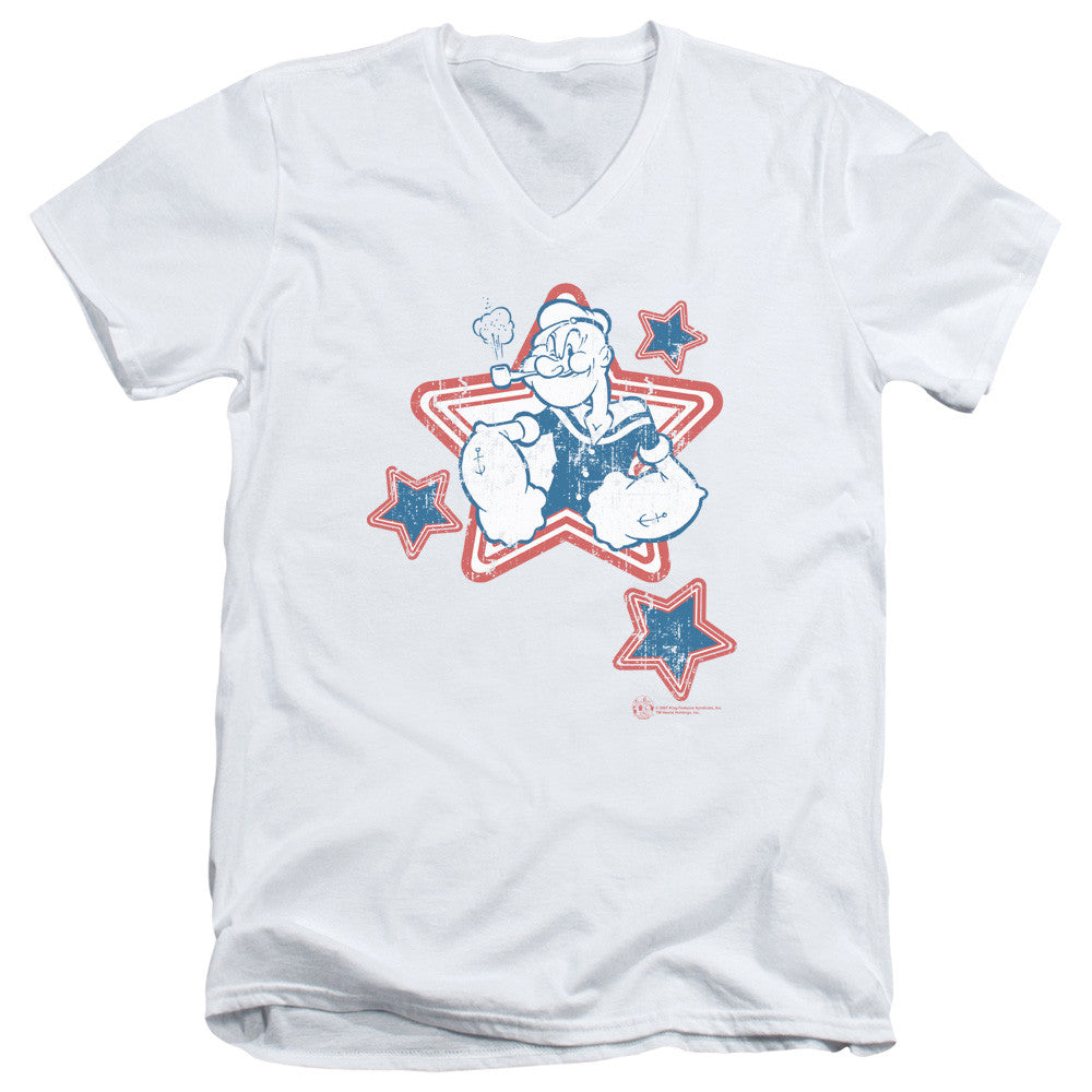 Adult Slim Fit V Neck