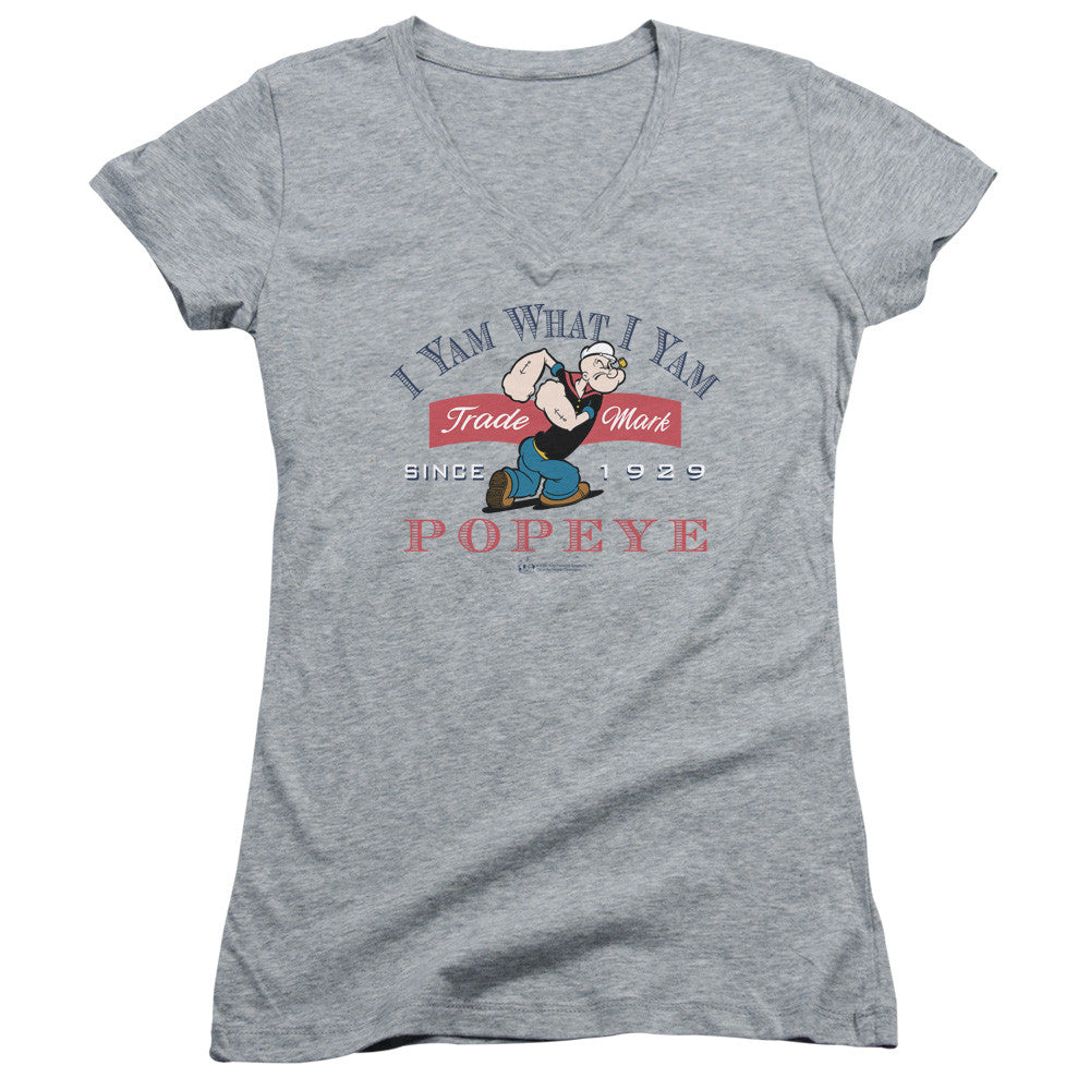 Juniors Sheer Cap Sleeve V-Neck