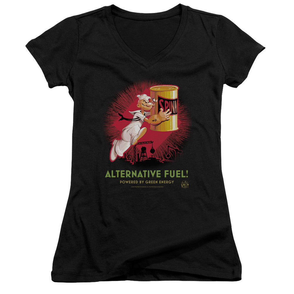 Juniors Sheer Cap Sleeve V-Neck