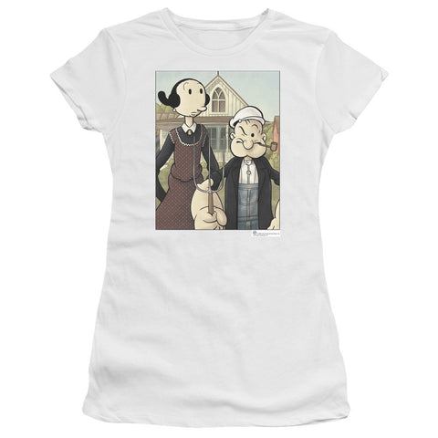 Juniors Sheer Cap Sleeve