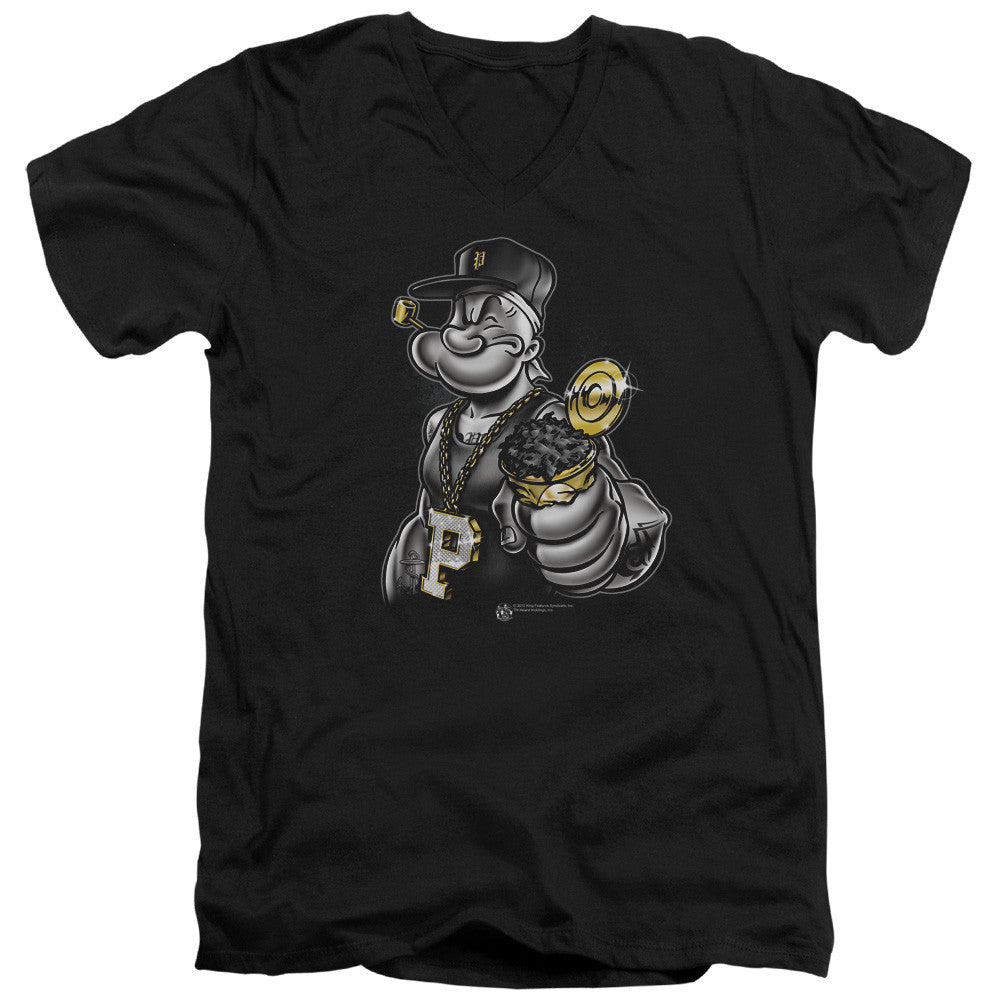 Adult Slim Fit V Neck