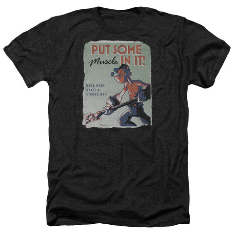 Adult Regular Fit Heather Short Sleeve