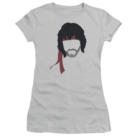 Juniors Sheer Cap Sleeve