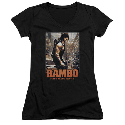 Juniors Sheer Cap Sleeve V-Neck