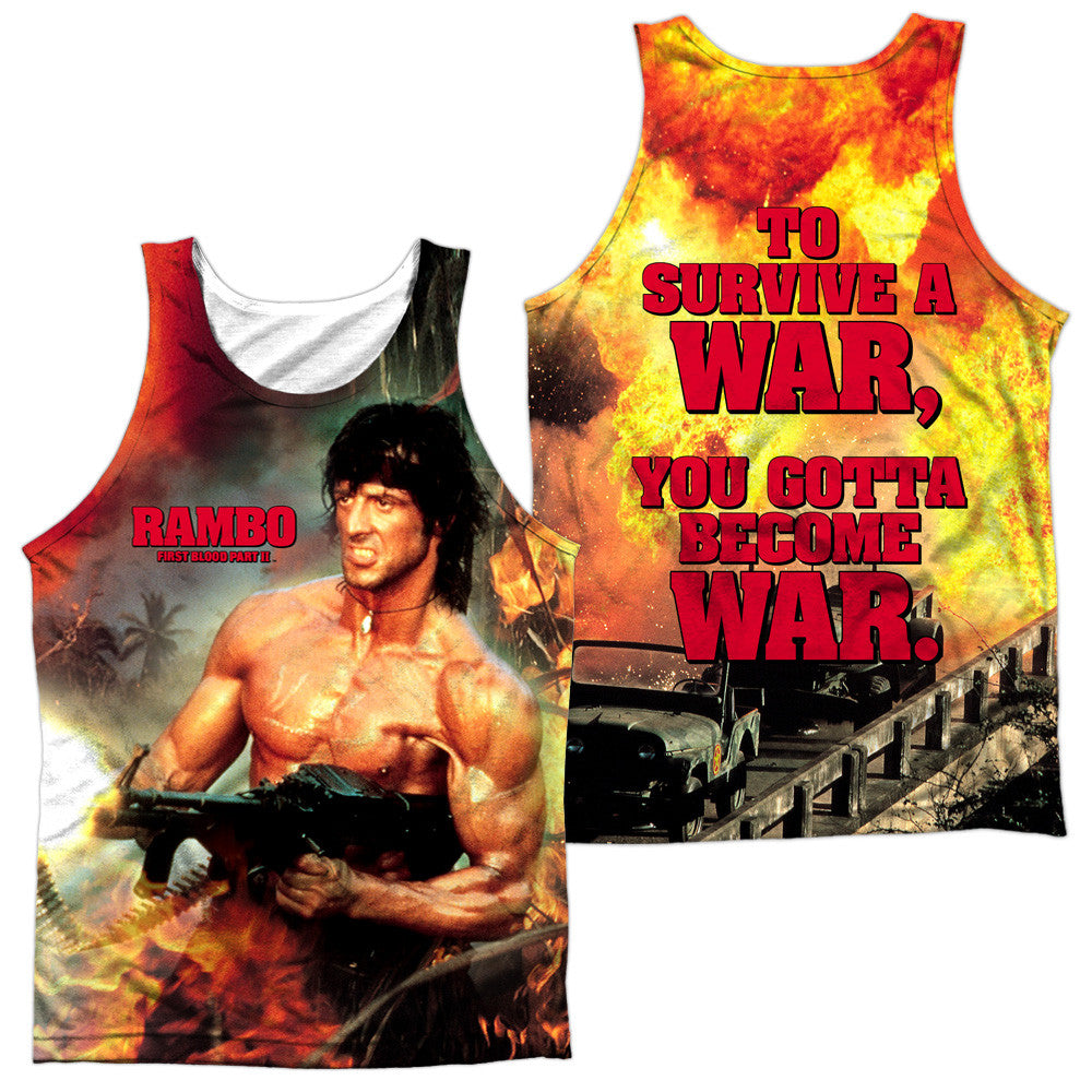 Adult Tank Top 100% Poly