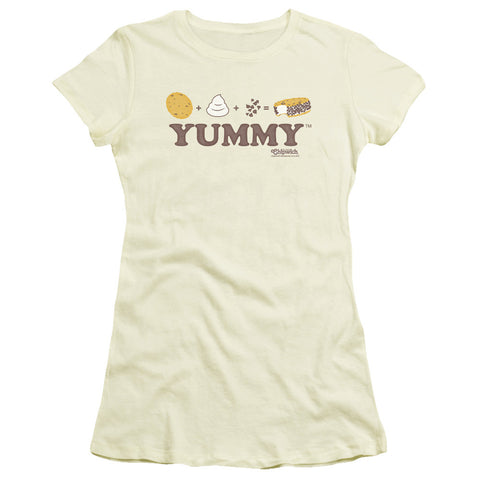 Juniors Sheer Cap Sleeve