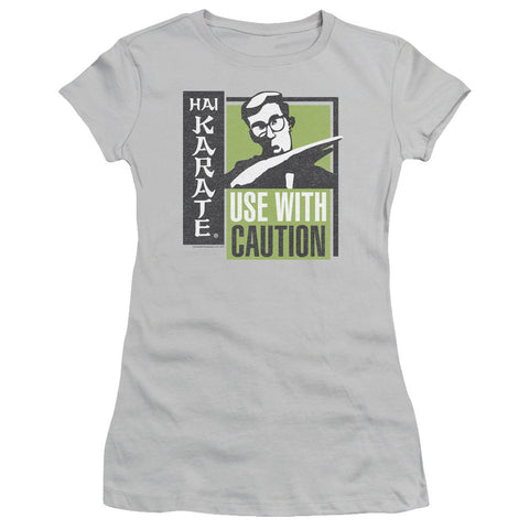 Juniors Sheer Cap Sleeve