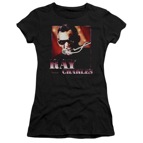 Juniors Sheer Cap Sleeve