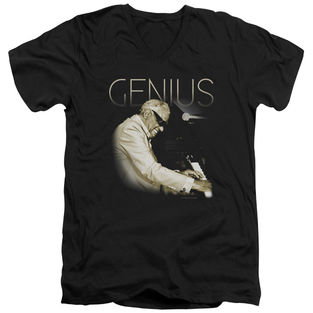 Adult Slim Fit V Neck
