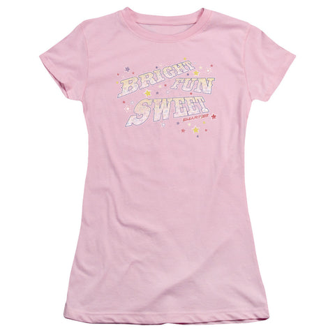 Juniors Sheer Cap Sleeve