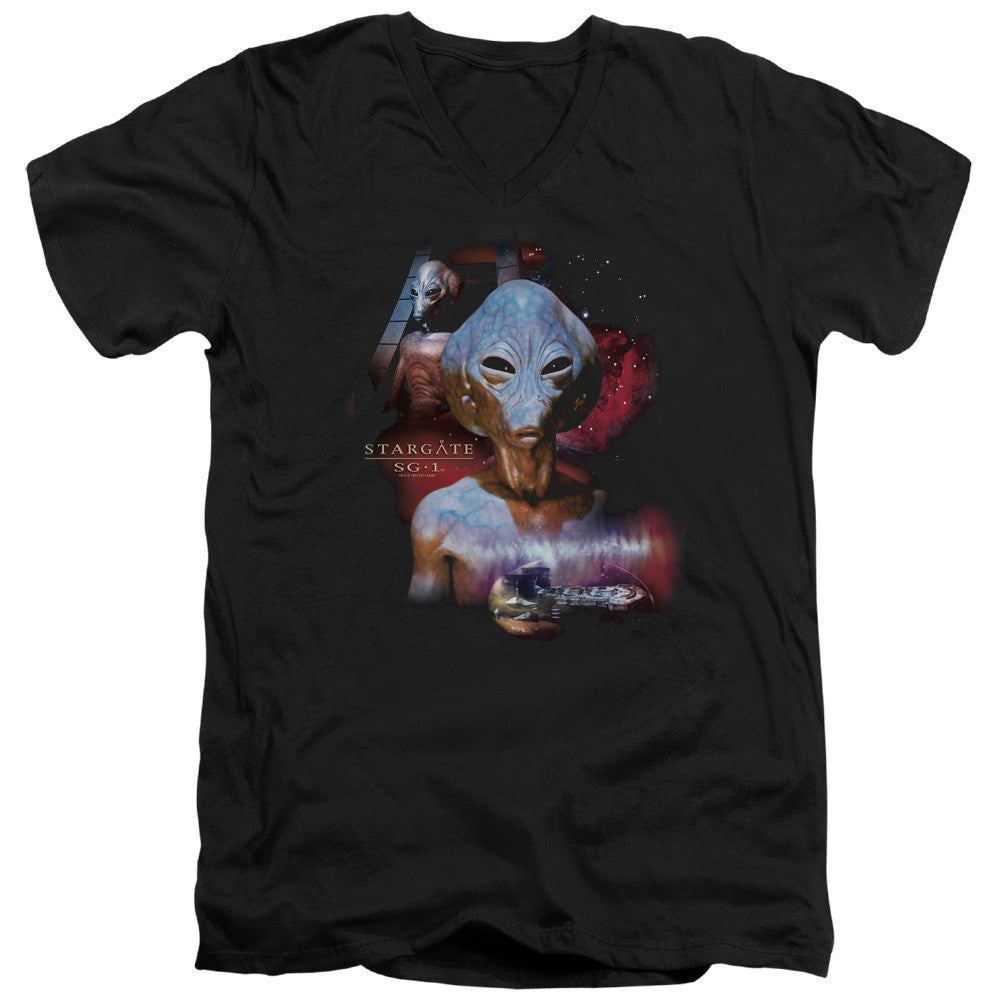 Adult Slim Fit V Neck