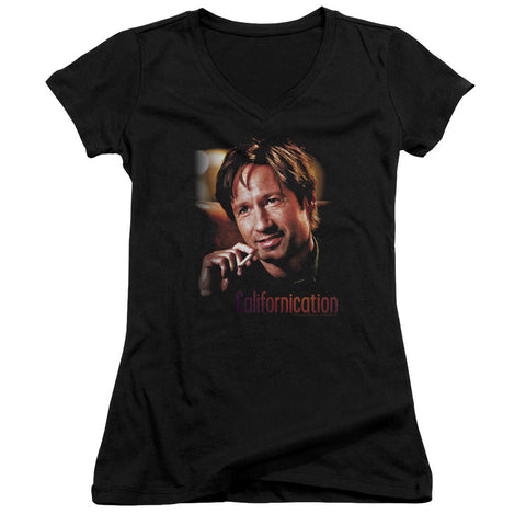 Juniors Sheer Cap Sleeve V-Neck