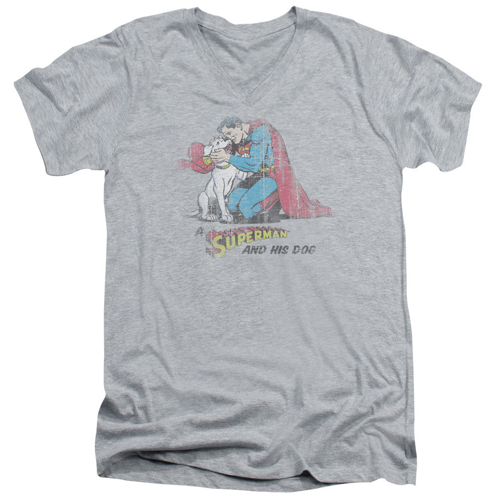 Adult Slim Fit V Neck