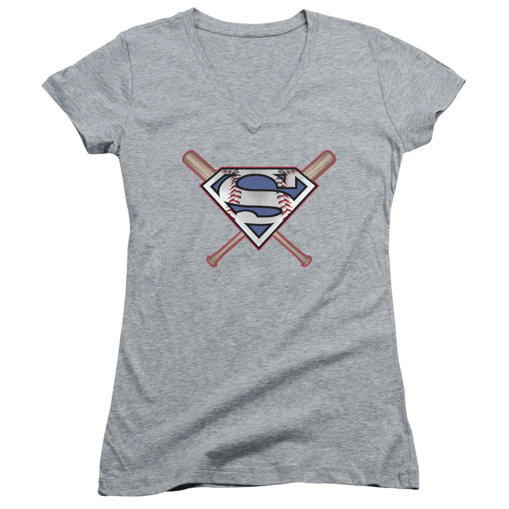 Juniors Sheer Cap Sleeve V-Neck