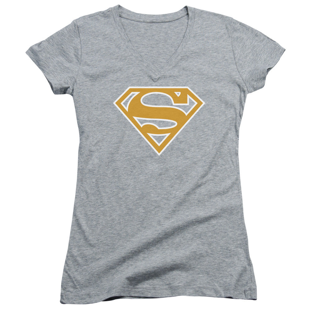 Juniors Sheer Cap Sleeve V-Neck