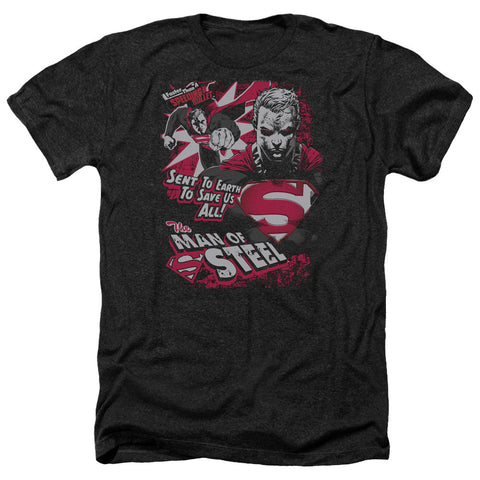 Adult Regular Fit Heather Short Sleeve