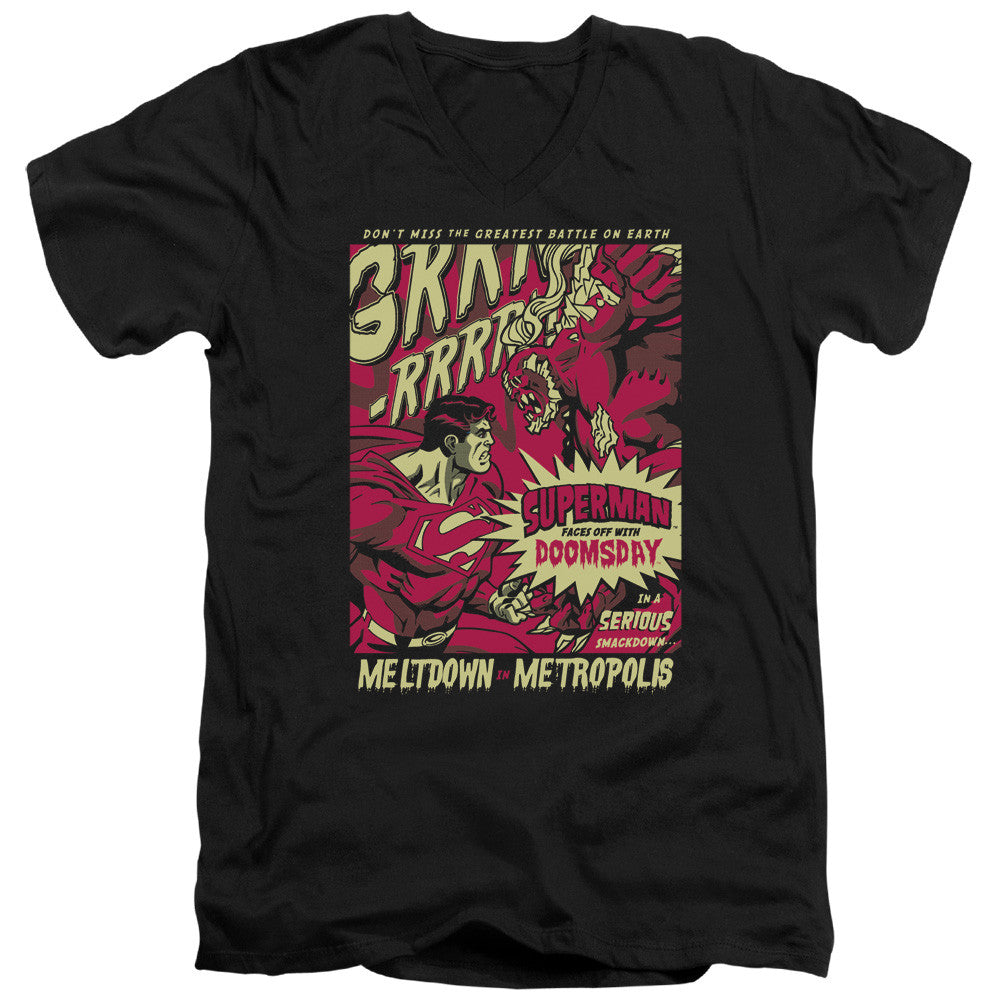 Adult Slim Fit V Neck