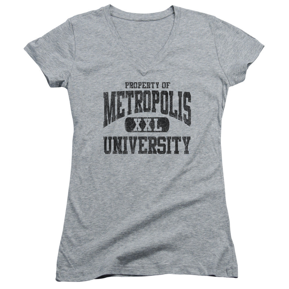 Juniors Sheer Cap Sleeve V-Neck