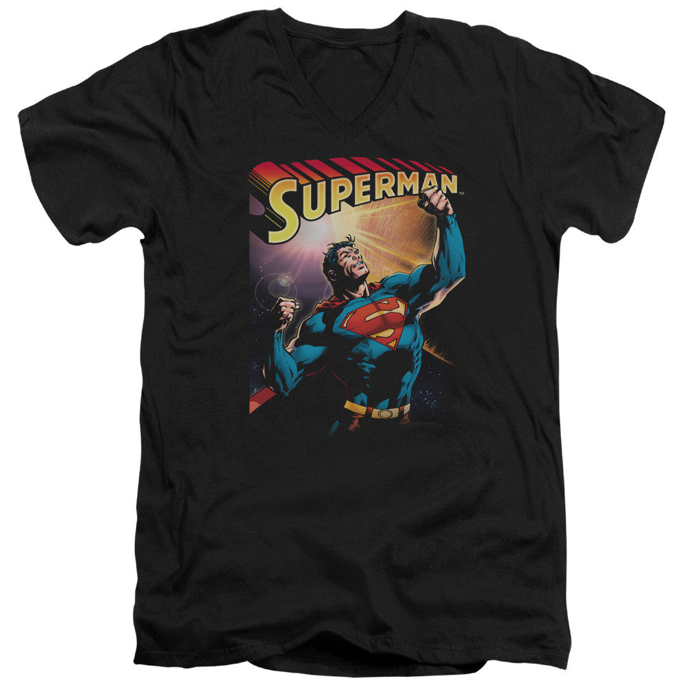 Adult Slim Fit V Neck