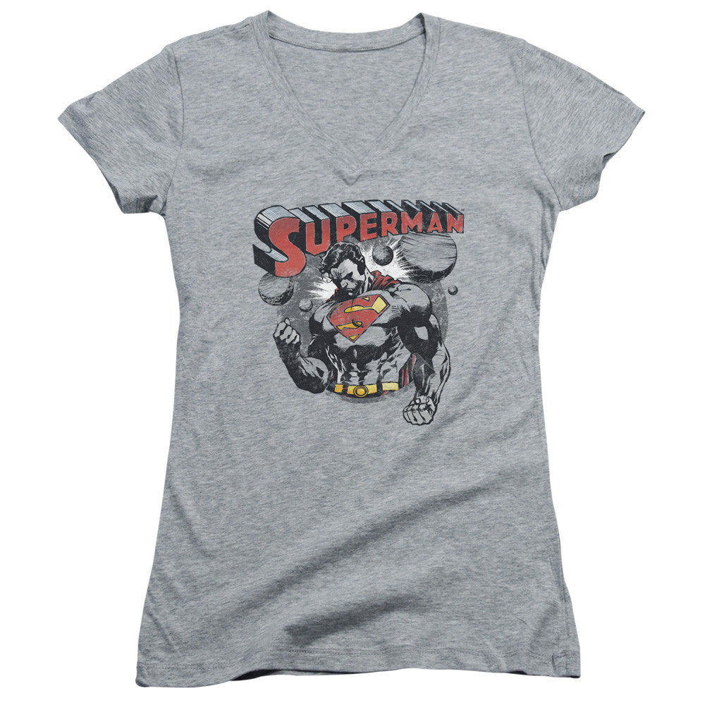 Juniors Sheer Cap Sleeve V-Neck