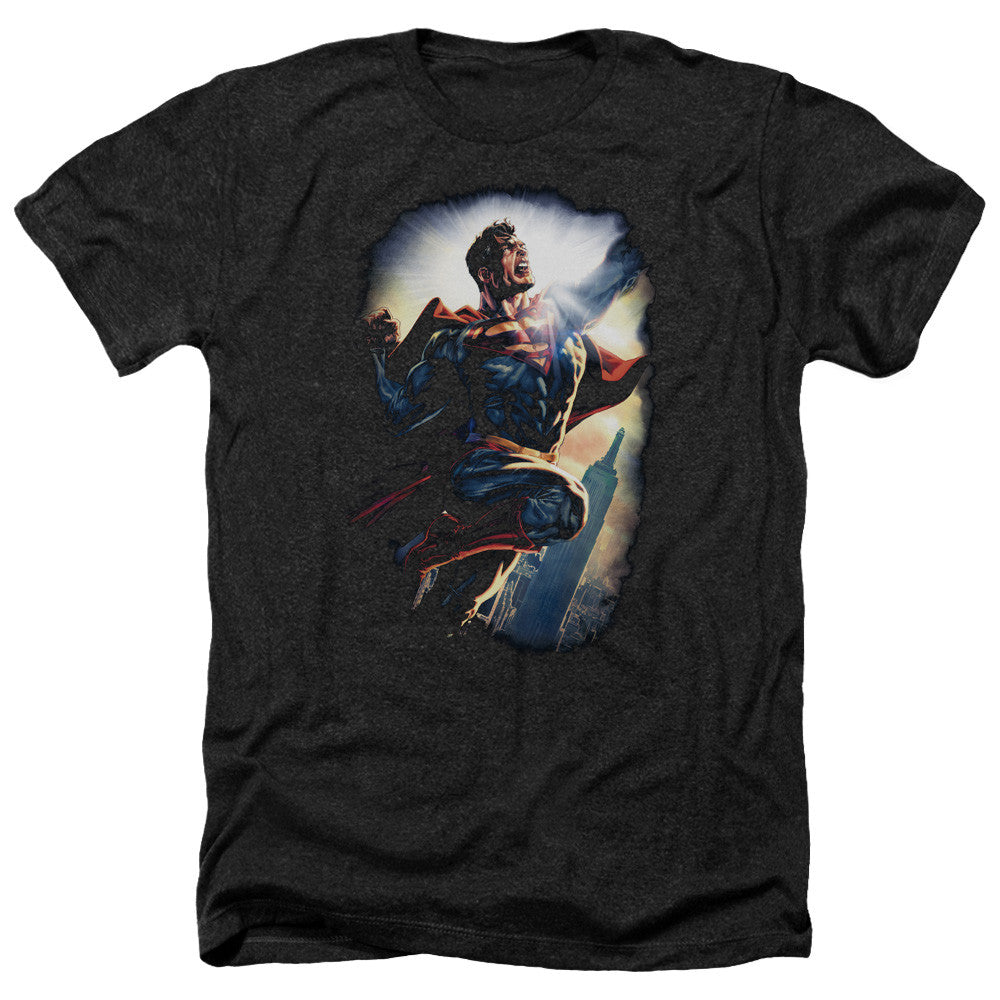 Adult Regular Fit Heather Short Sleeve