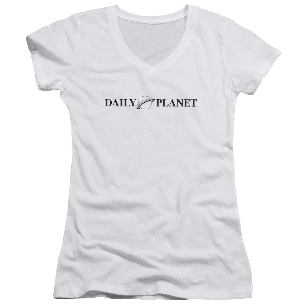 Juniors Sheer Cap Sleeve V-Neck