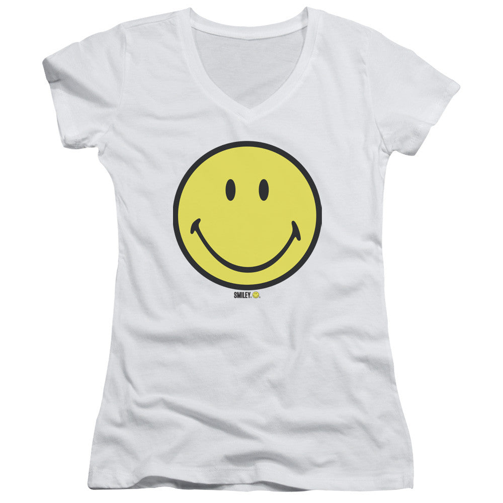 Juniors Sheer Cap Sleeve V-Neck