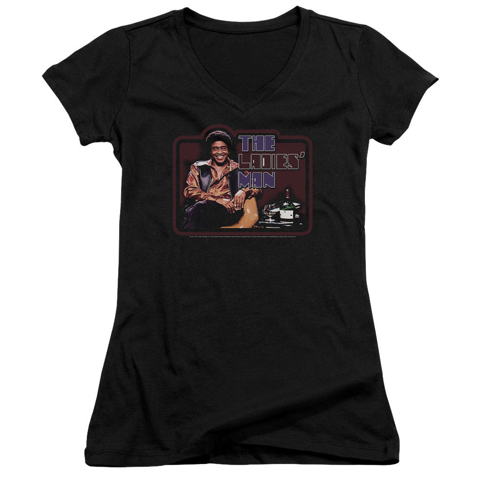 Juniors Sheer Cap Sleeve V-Neck