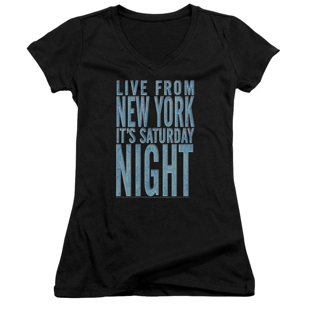 Juniors Sheer Cap Sleeve V-Neck