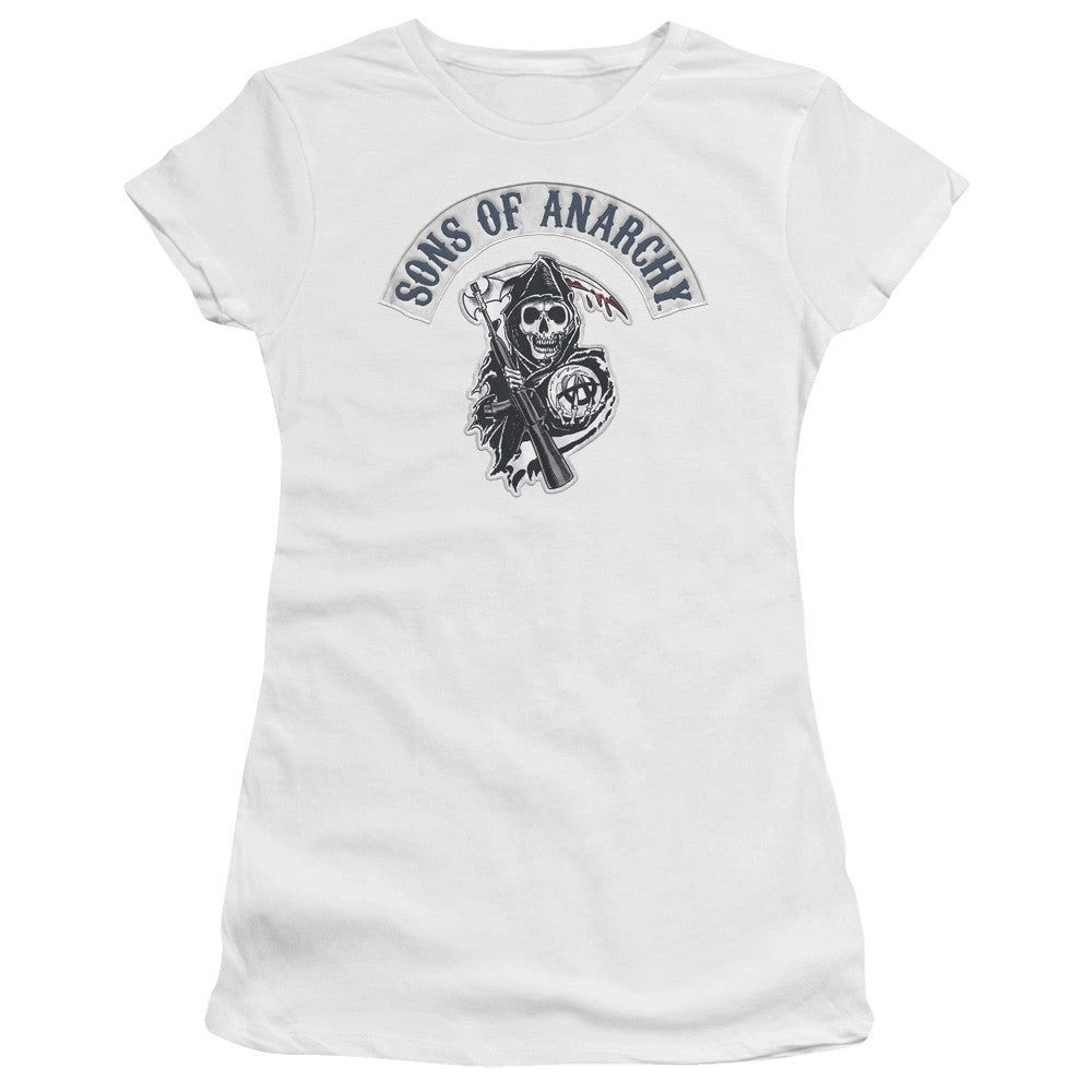 Juniors Sheer Cap Sleeve