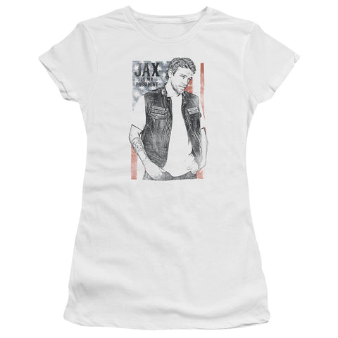 Juniors Sheer Cap Sleeve