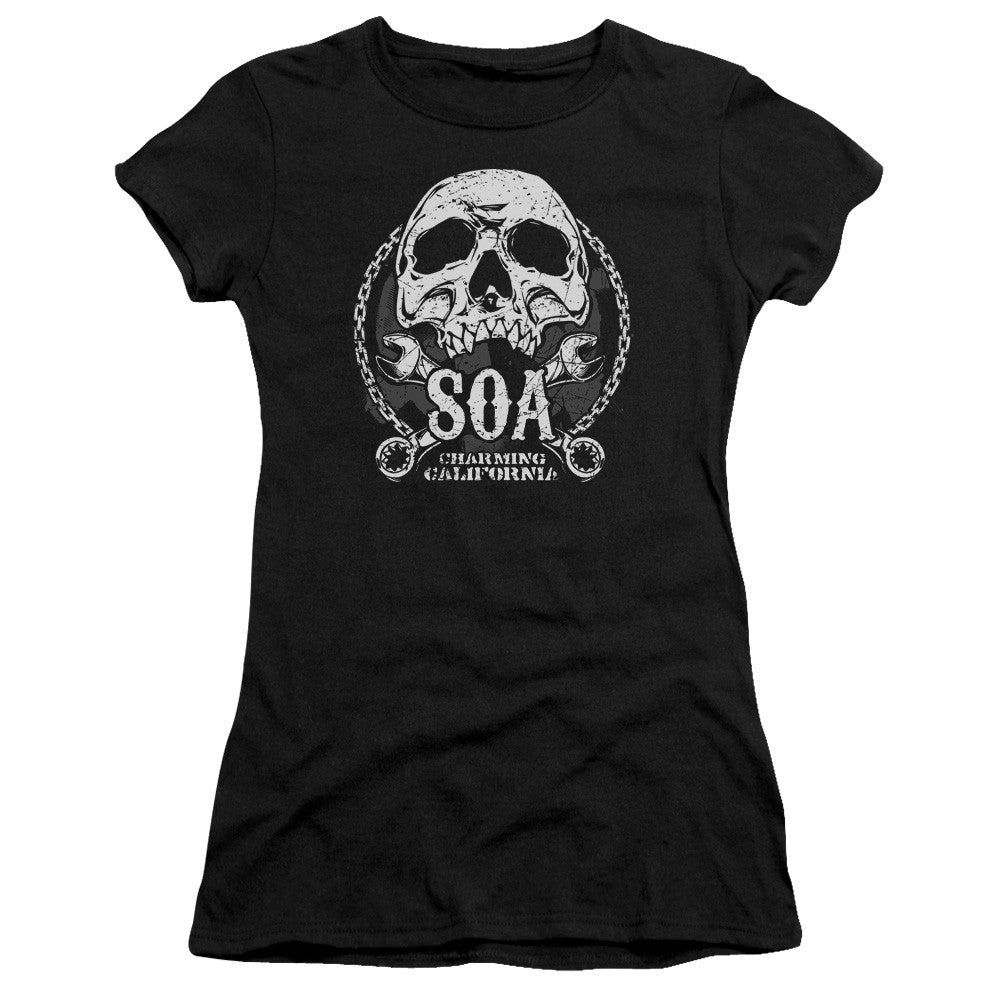 Juniors Sheer Cap Sleeve