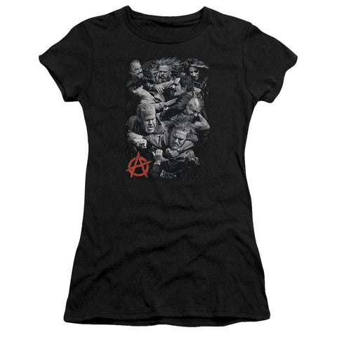 Juniors Sheer Cap Sleeve