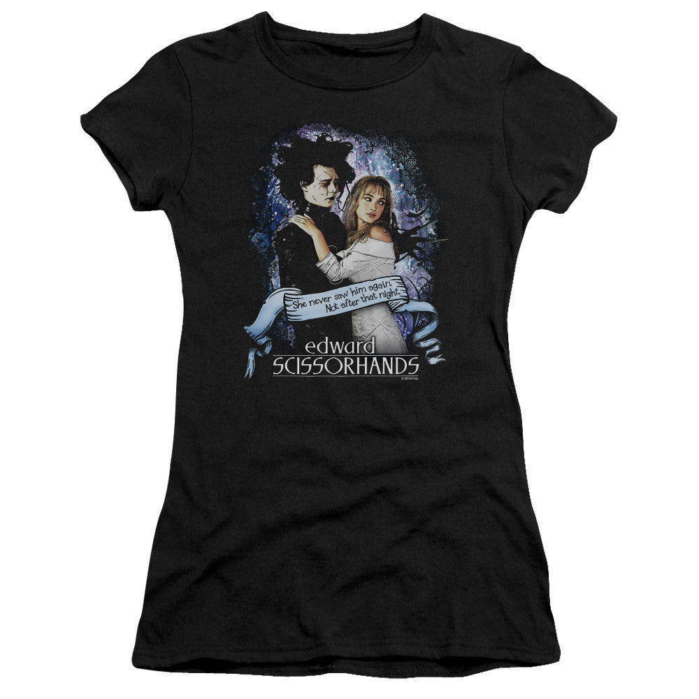 Juniors Sheer Cap Sleeve