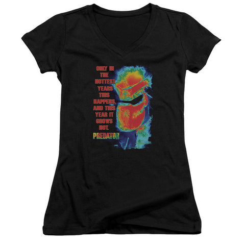 Juniors Sheer Cap Sleeve V-Neck