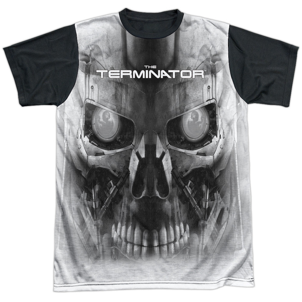 Adult Regular Fit Short Sleeve 100% Poly Black Back