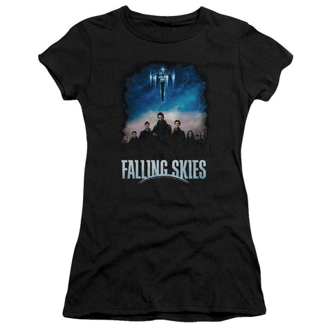 Juniors Sheer Cap Sleeve