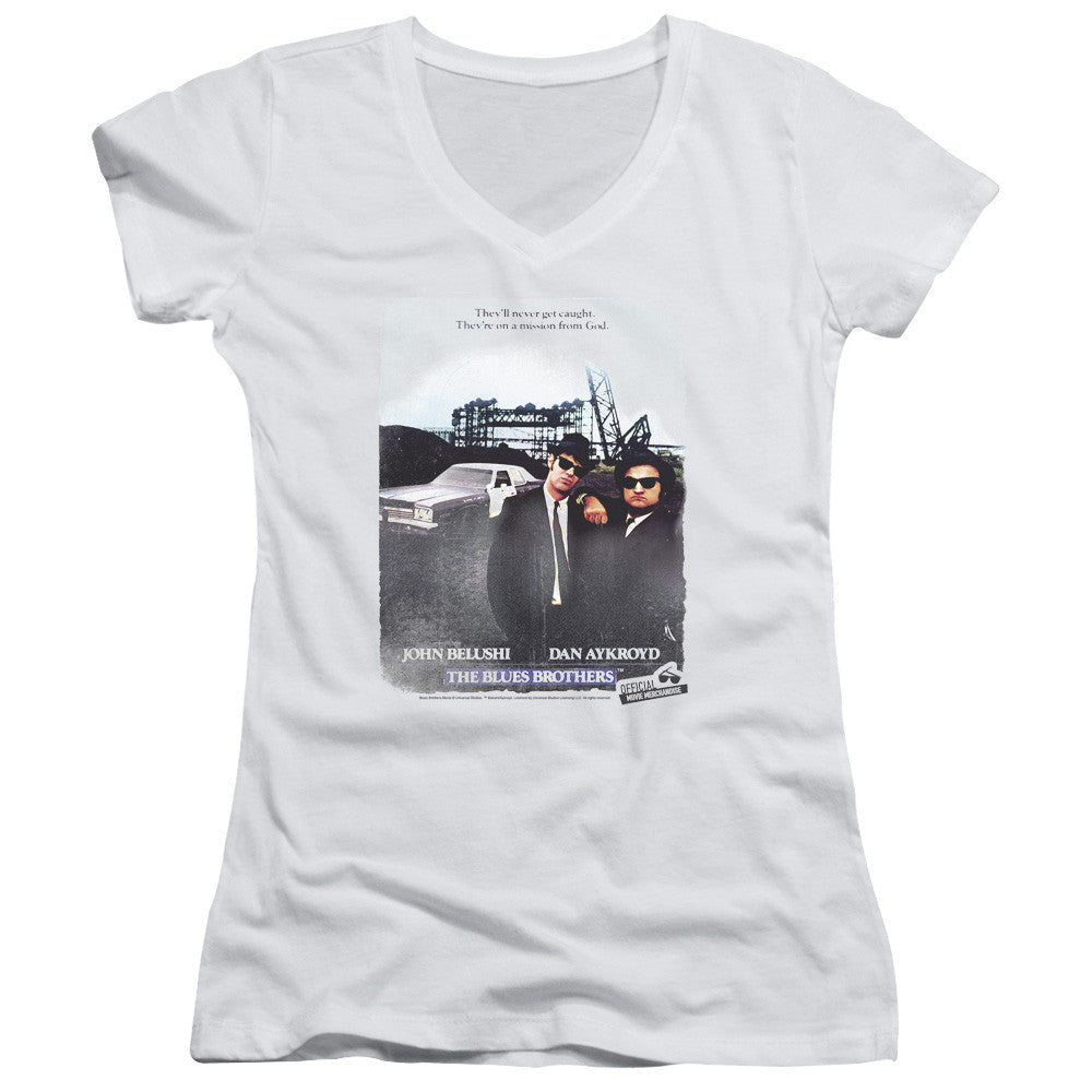 Juniors Sheer Cap Sleeve V-Neck