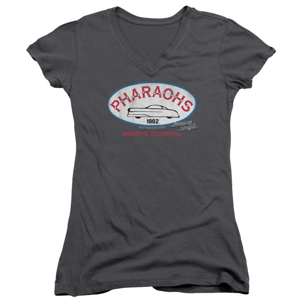 Juniors Sheer Cap Sleeve V-Neck