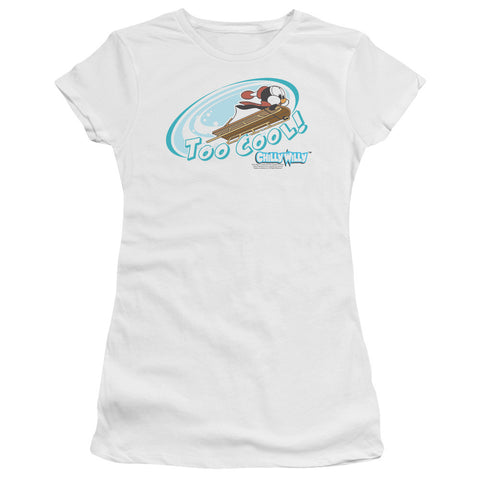 Juniors Sheer Cap Sleeve