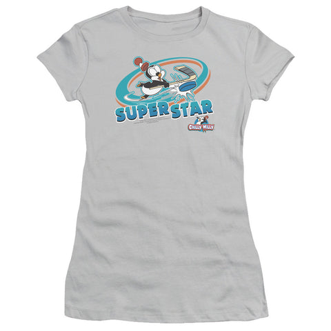 Juniors Sheer Cap Sleeve