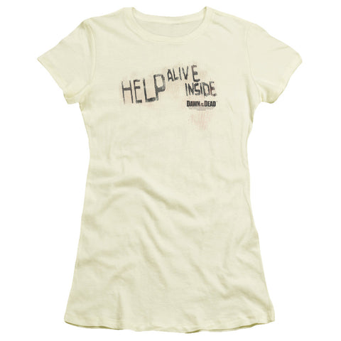 Juniors Sheer Cap Sleeve