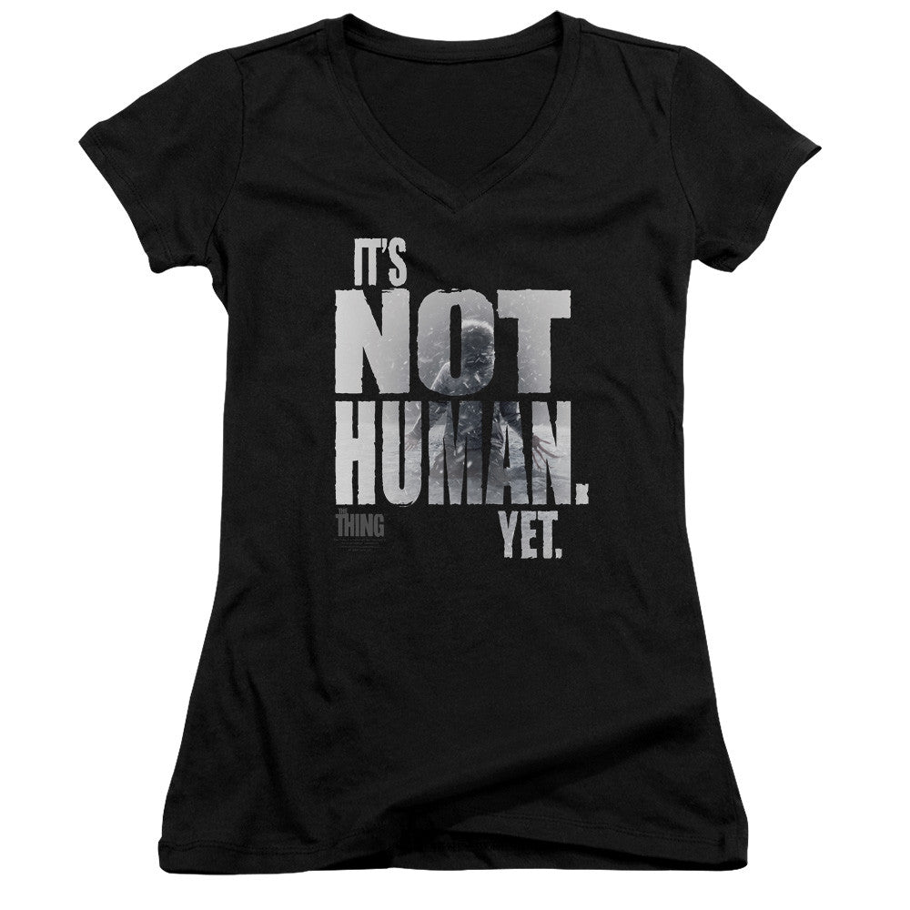 Juniors Sheer Cap Sleeve V-Neck