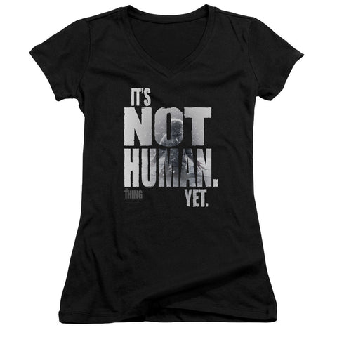 Juniors Sheer Cap Sleeve V-Neck