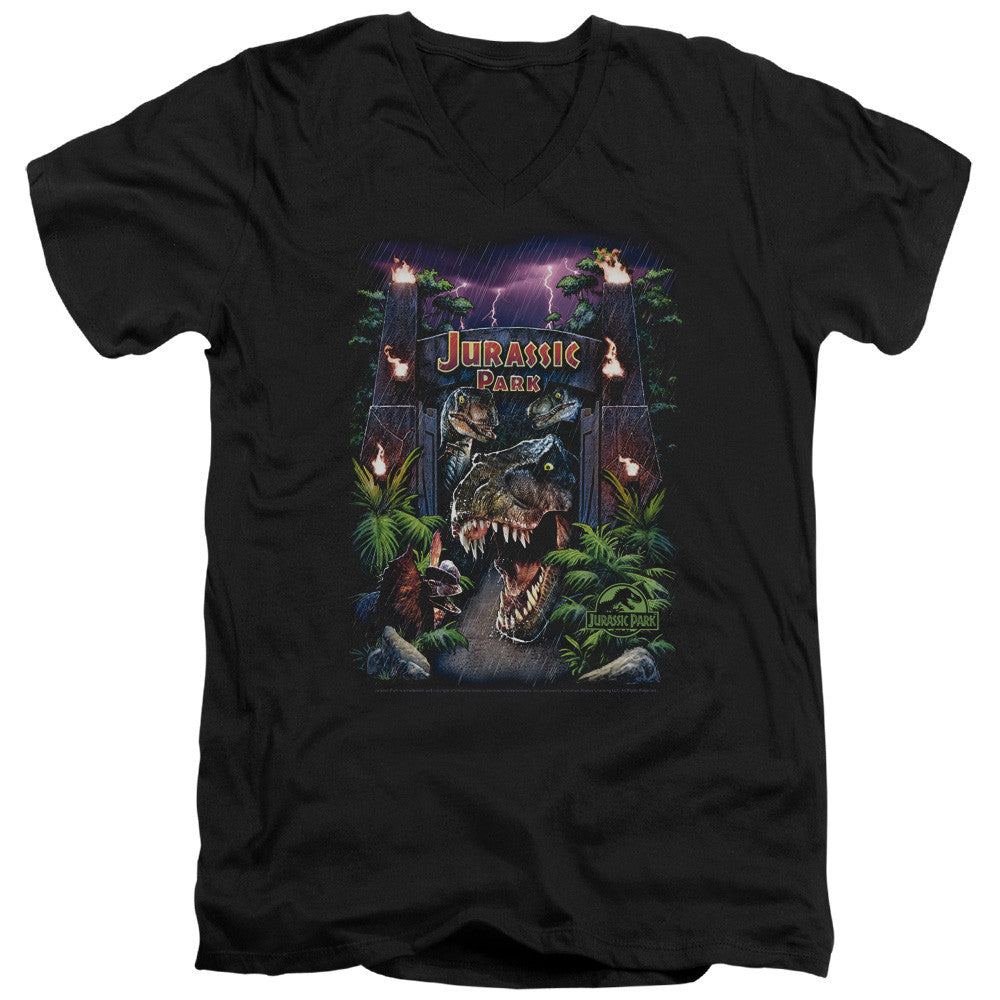 Adult Slim Fit V Neck