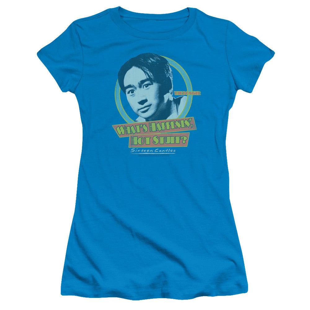 Juniors Sheer Cap Sleeve